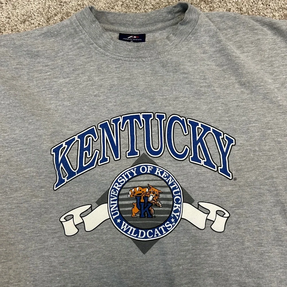 Vintage y2k Pro Player Kentucky Wildcats UK Crewneck‎ Sweatshirt Men Size XL